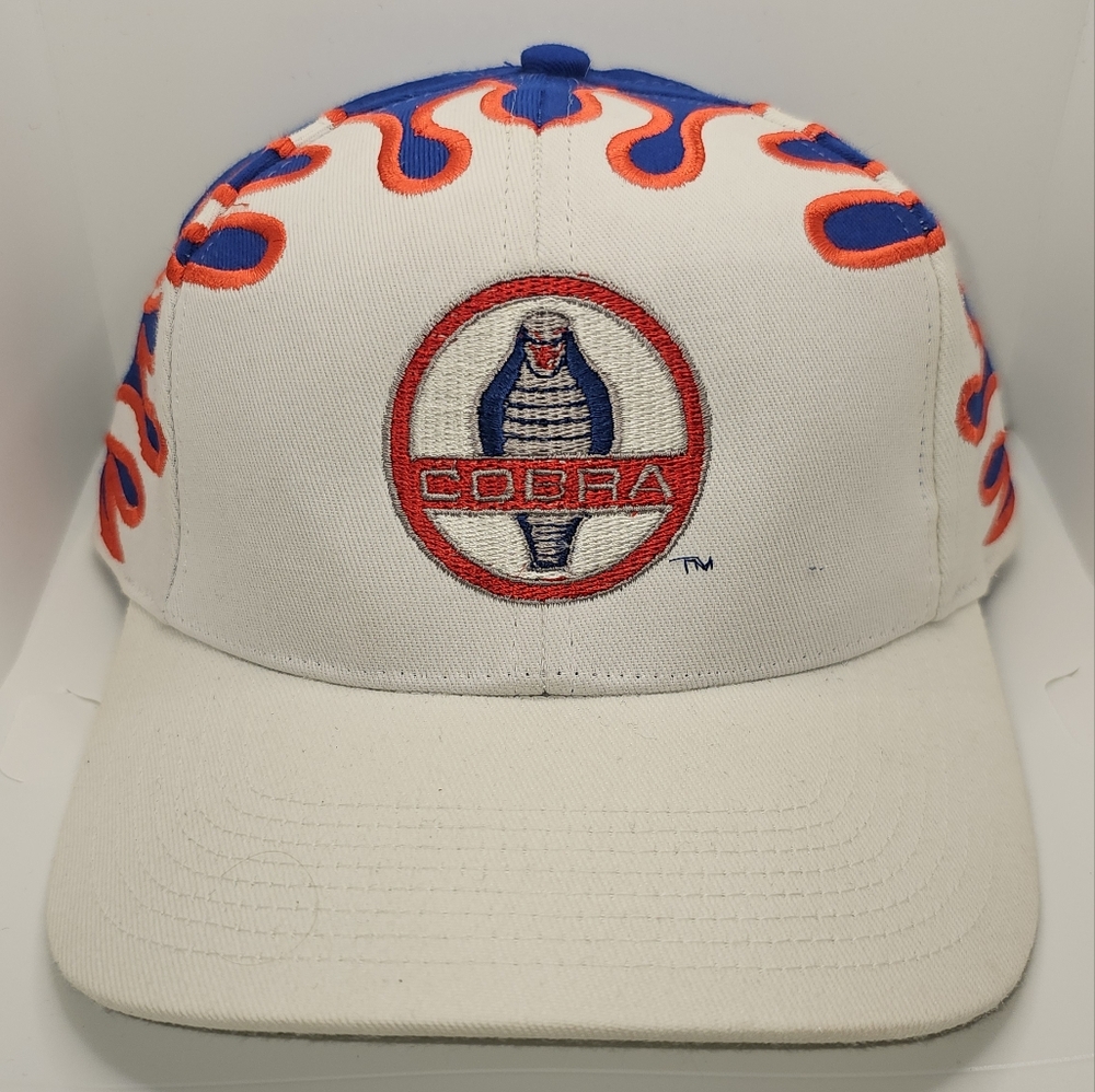 Discontinued Sportscap Cobra Logo Cap with Flame Design